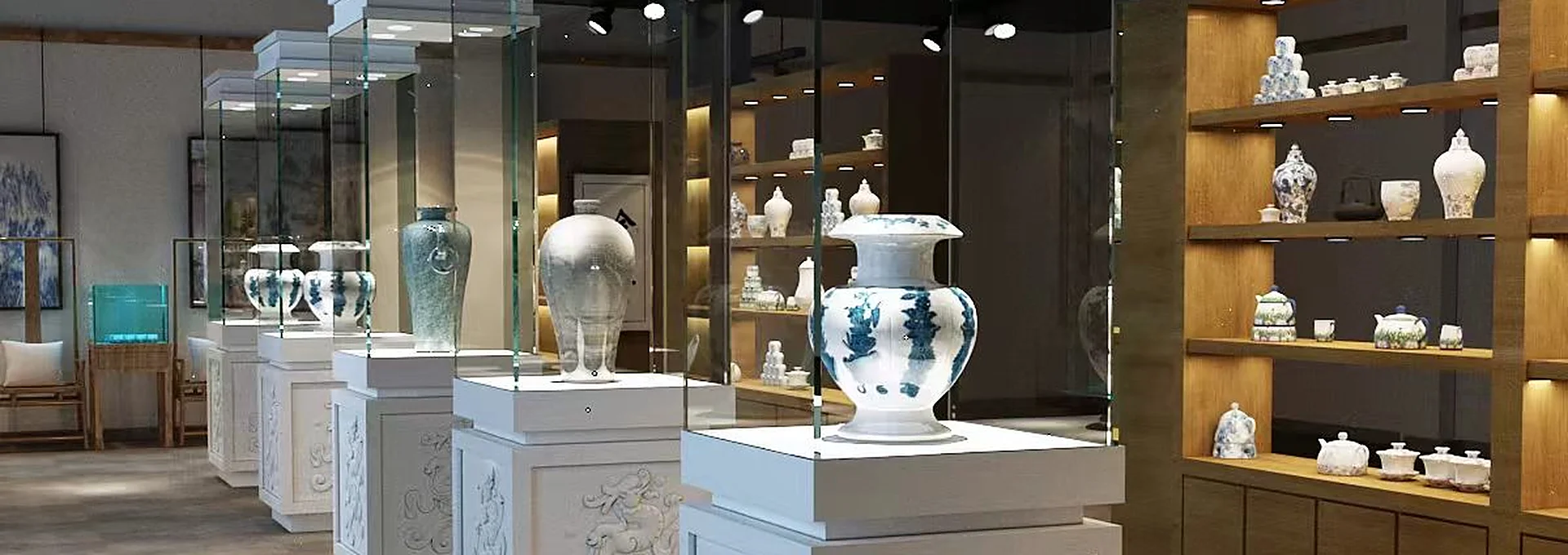 Museums-Vitrinen