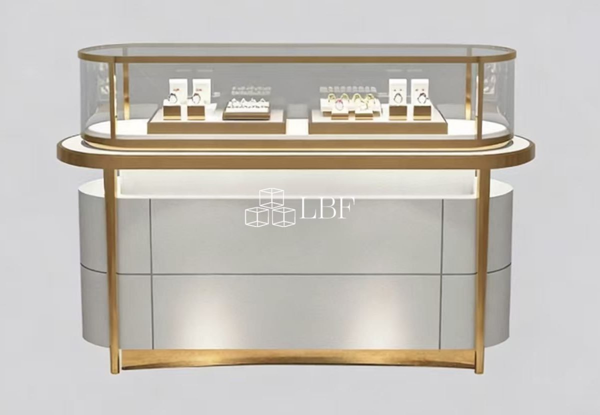 Gebogener Schmuck-Displayständer